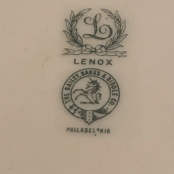 Lenox Somerset Snack Plates Yellow and White Set of 6 - Picture 5 of 6